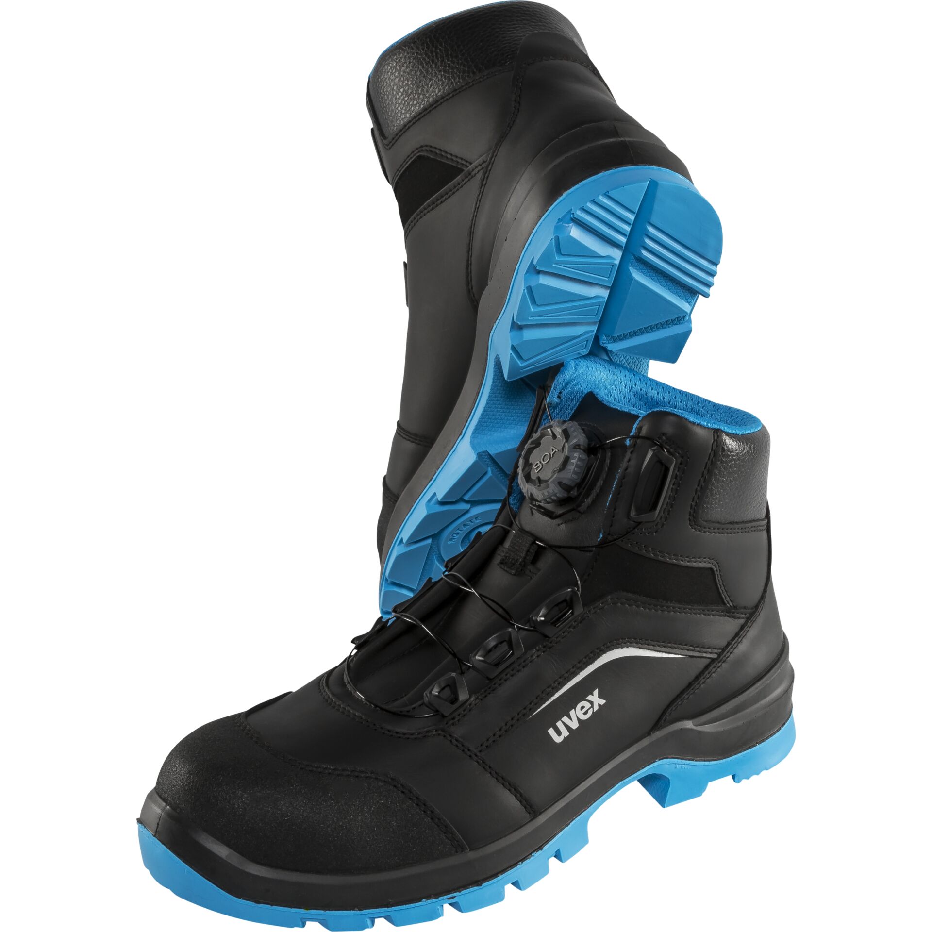 uvex Stiefel 95692 BOA schw/bl S S3 PUR W11 44 uvex Stiefel 95692 BOA schw/bl S S3 PUR W11 44