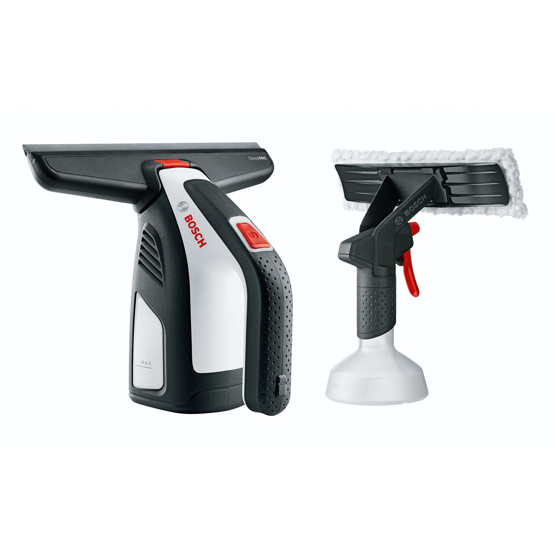 Bosch GLASSVAC mit Sprühflasche Bosch GLASSVAC mit Sprühflasche