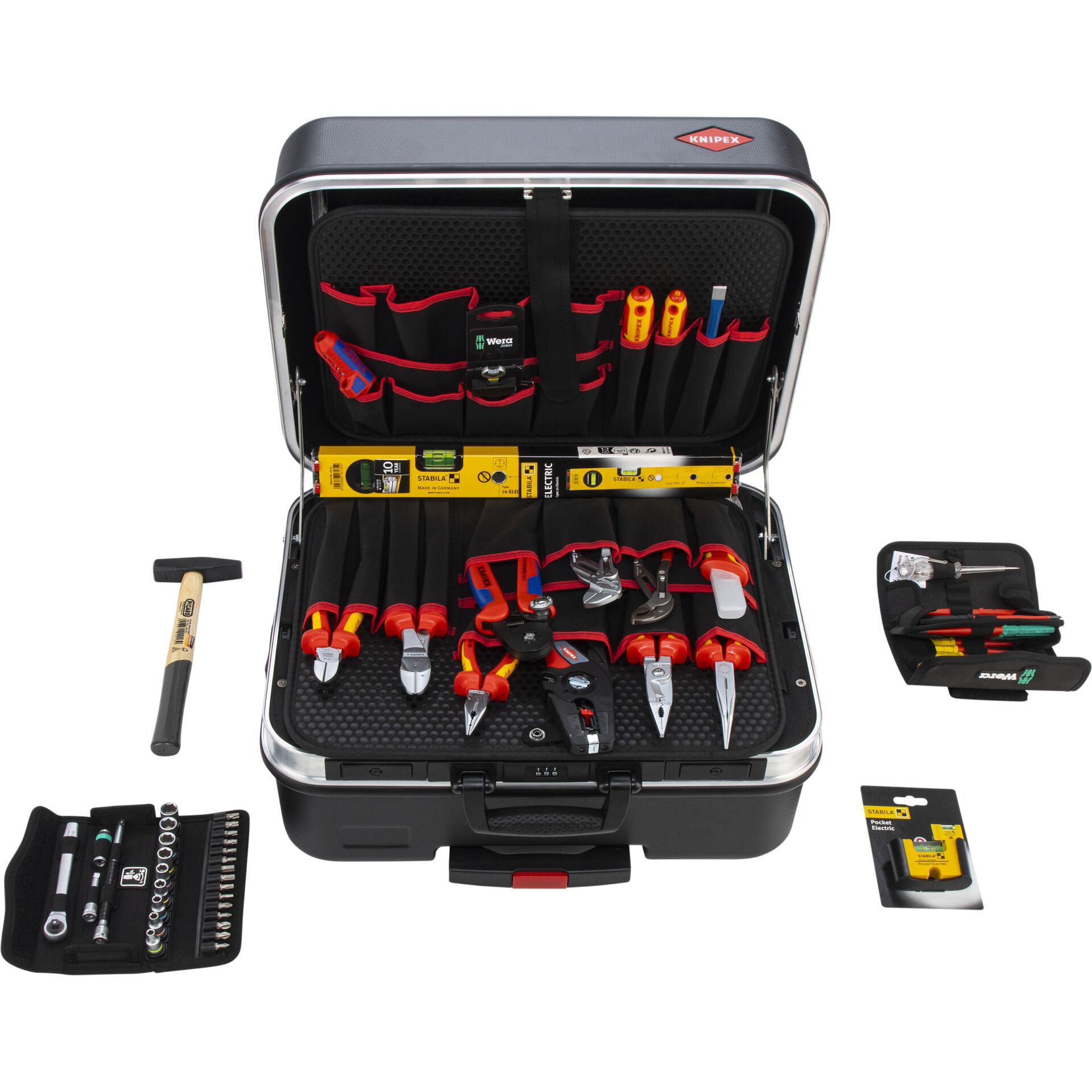 KNIPEX Werkzeugkoffer BIG Twin Move Elektro KNIPEX Werkzeugkoffer BIG Twin Move Elektro