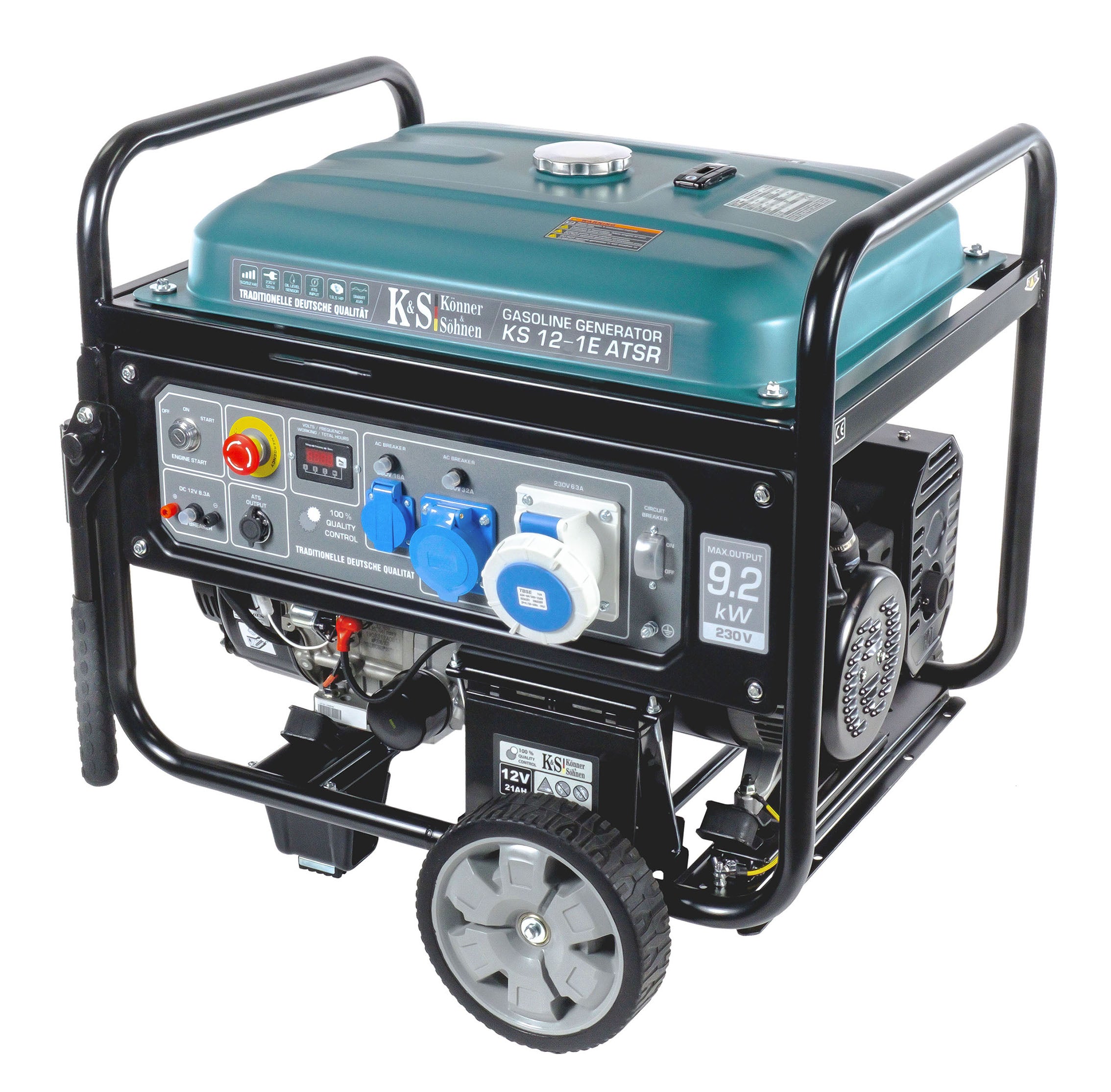 Benzingenerator "Könner & Söhnen" KS 12-1E ATSR