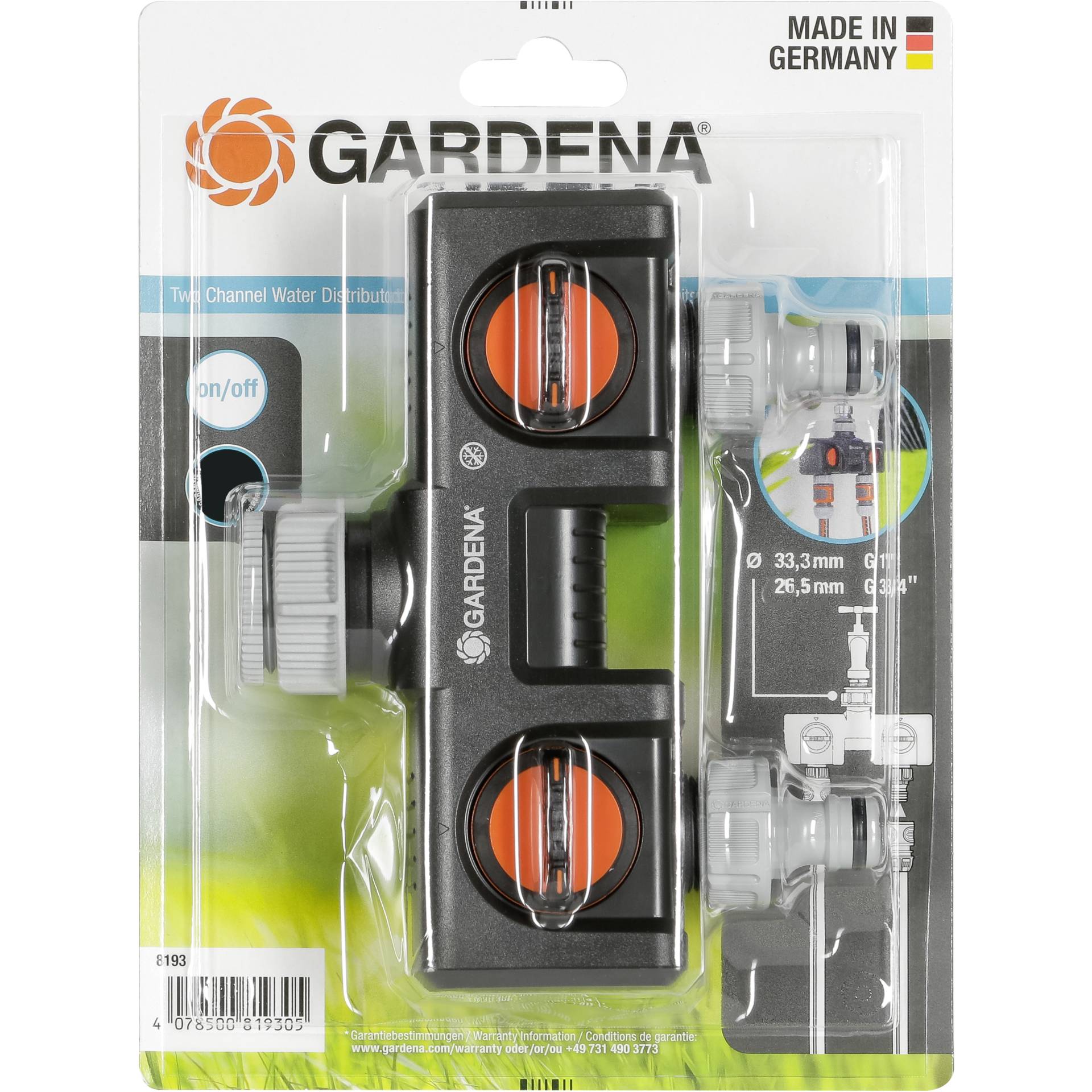 Gardena 2-Wege-Verteiler