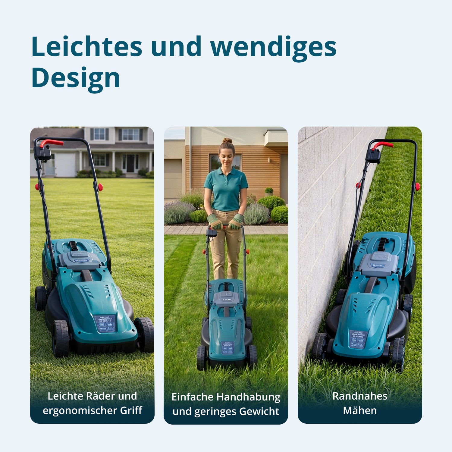 Elektrischer Rasenmäher KS 32LM12