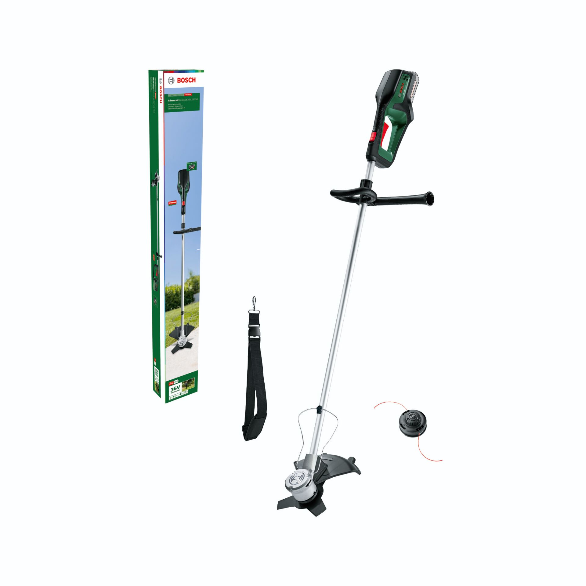 Bosch ADVANCEDBRUSHCUT 36V-23 Akku-Rasentrimmer Bosch ADVANCEDBRUSHCUT 36V-23 Akku-Rasentrimmer
