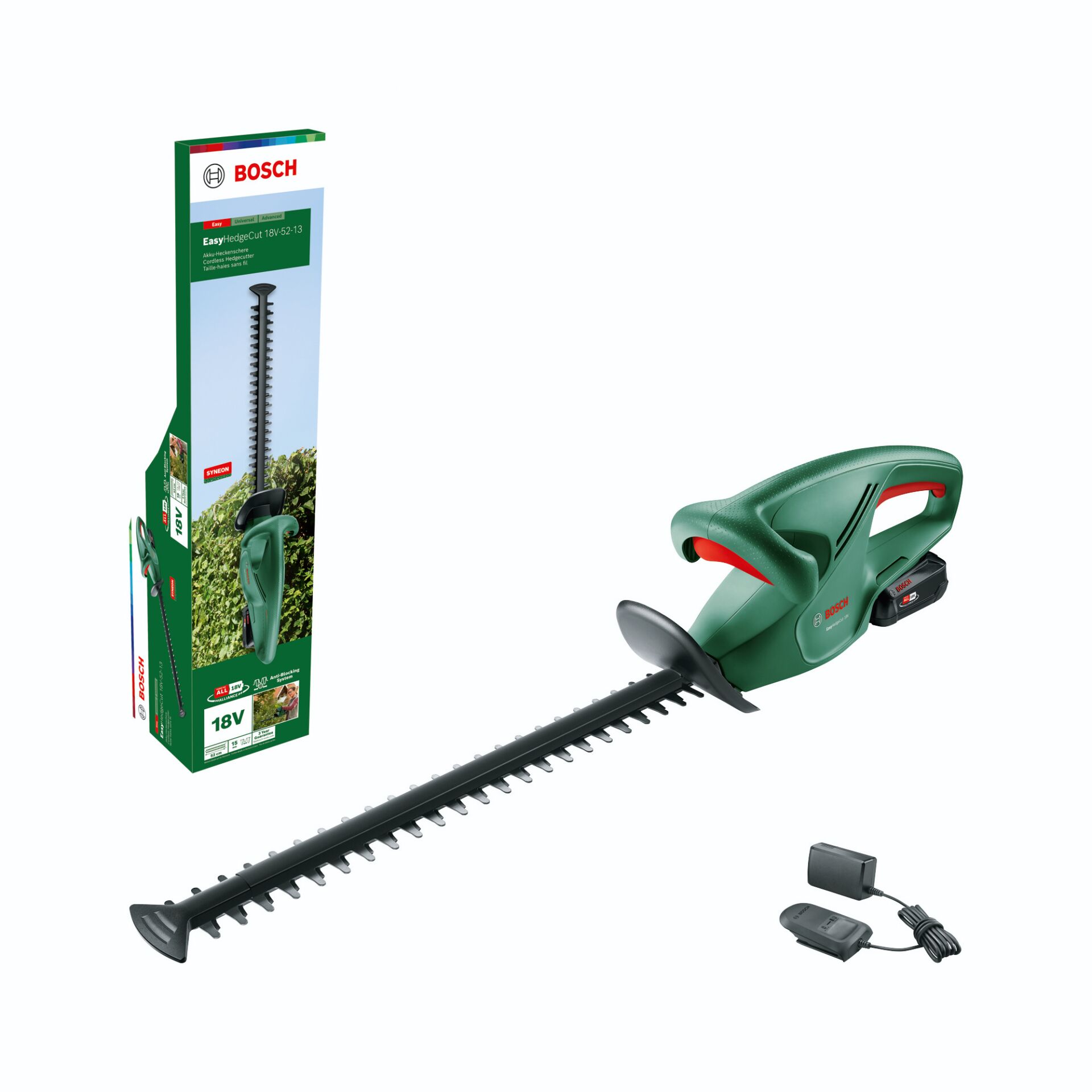 Bosch EASYHEDGECUT 18V-52-13 Akku-Heckenschere Bosch EASYHEDGECUT 18V-52-13 Akku-Heckenschere