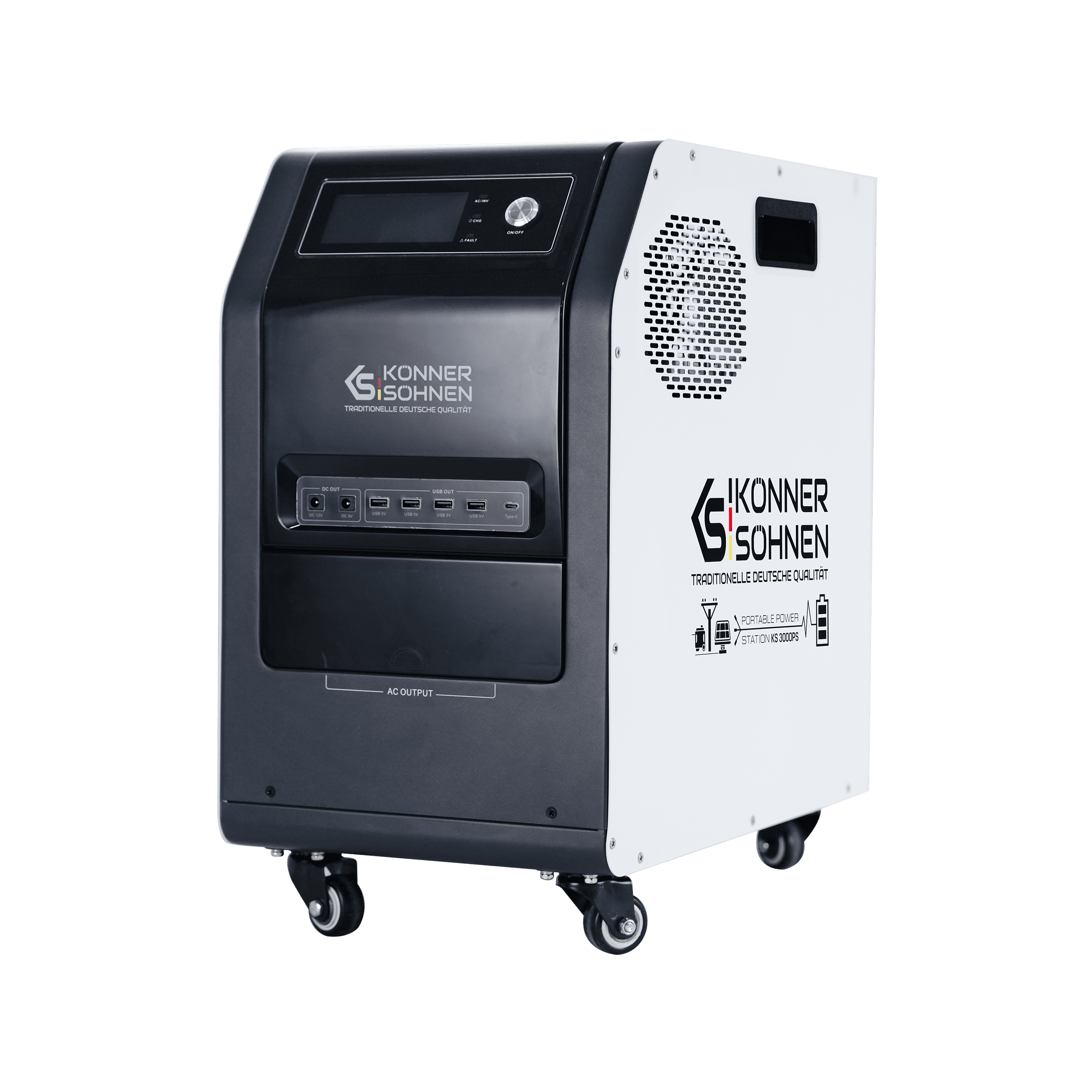 Tragbare 3-in-1-Stromstation KS 3000PS