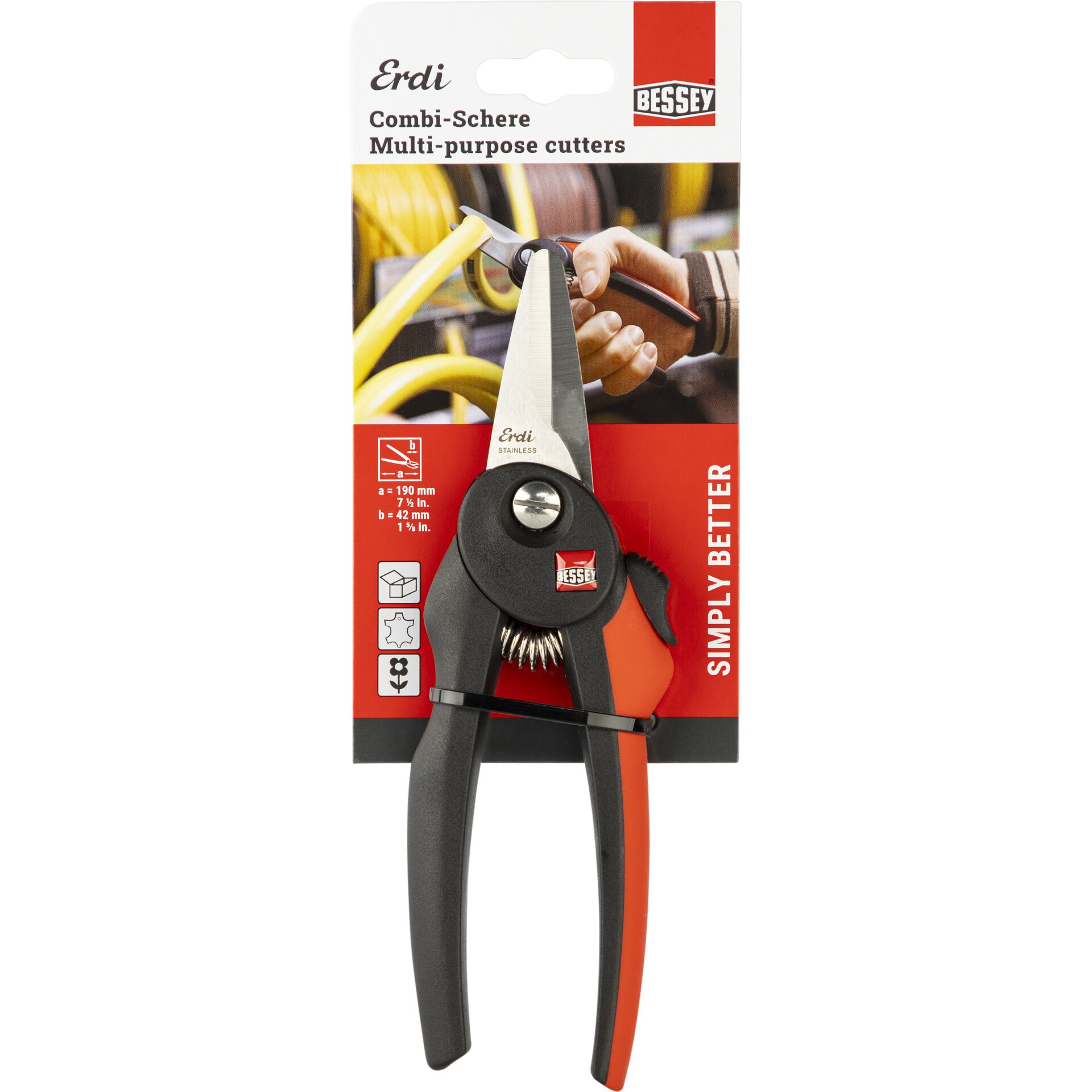 BESSEY  Combi-Schere gerade D48-2