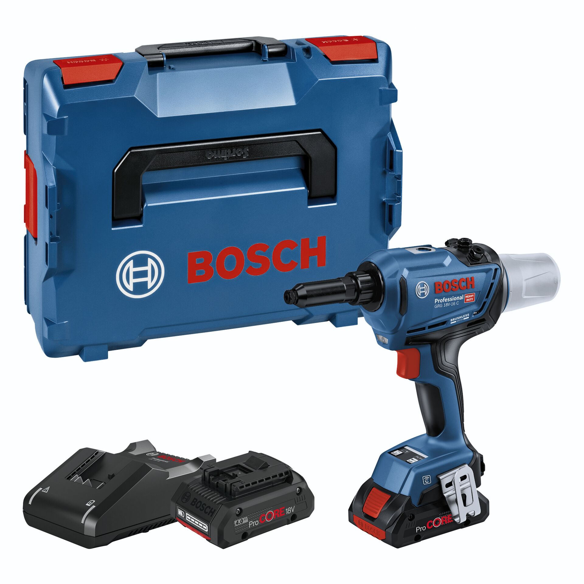 Bosch GRG 18V-16 C Kit Akku-Nietpistole Bosch GRG 18V-16 C Kit Akku-Nietpistole