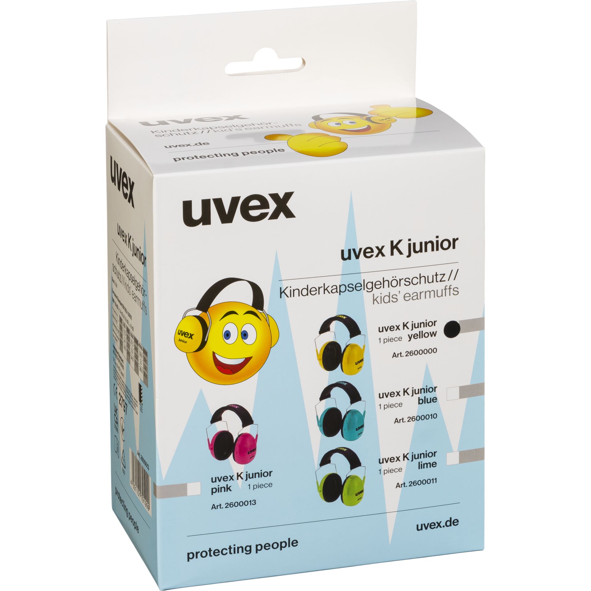 uvex Kapsel-GH uvex K Junior gelb