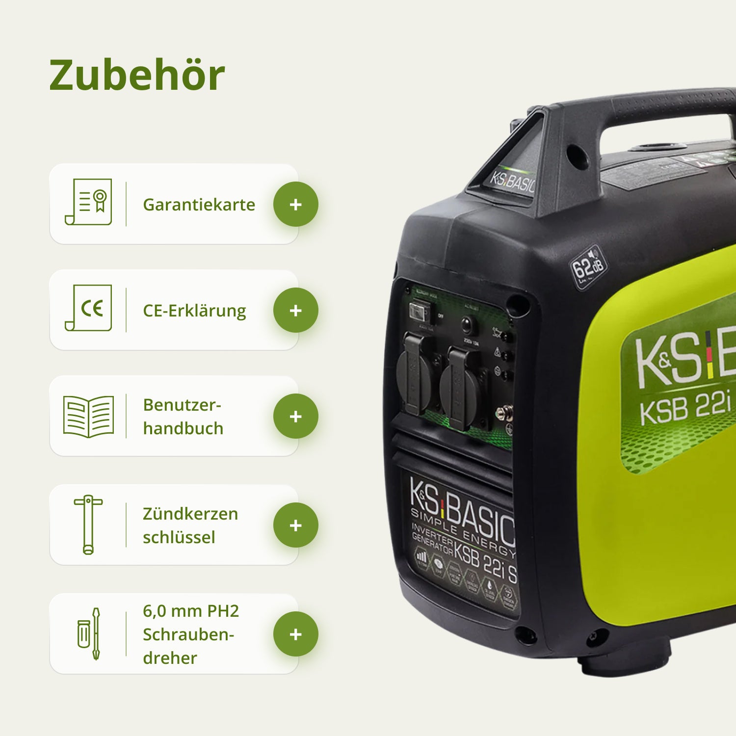Inverter-Generator KSB 22i S