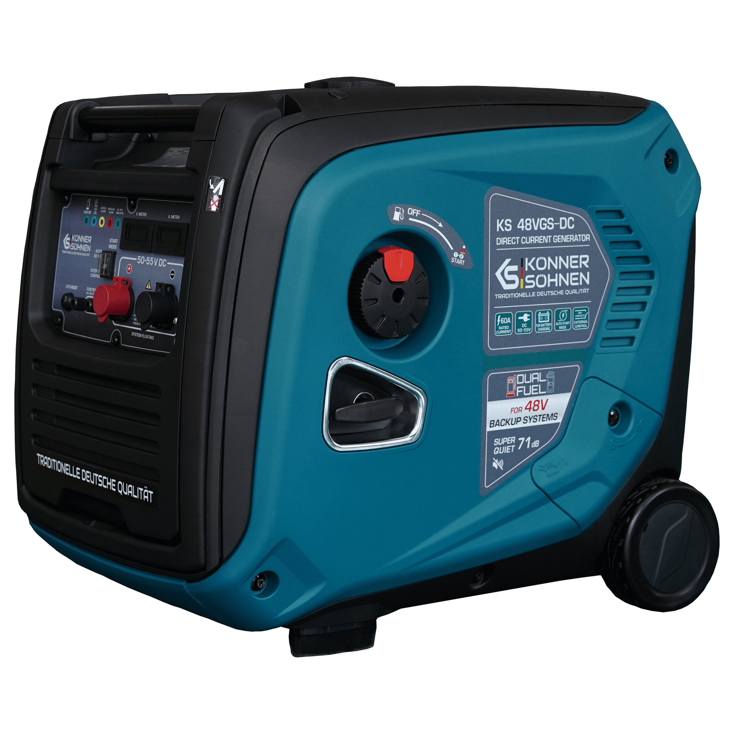 Gleichstromgenerator KS 48VGS-DC, Version 50–55V
