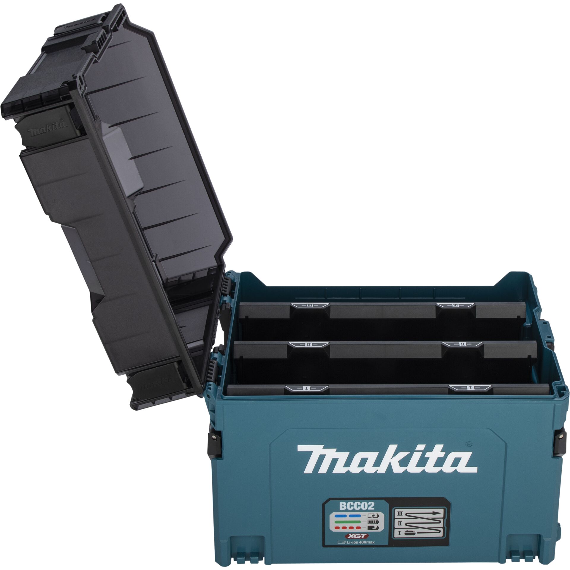 Makita 1914U0-3 Akku-Ladekoffer 40V max. Makita 1914U0-3 Akku-Ladekoffer 40V max.