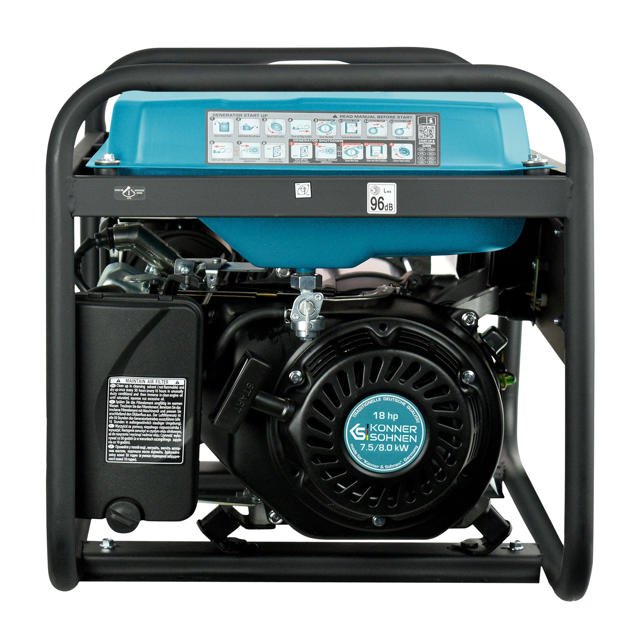 Benzin-Generator "Könner & Söhnen" KS 10000E ATS