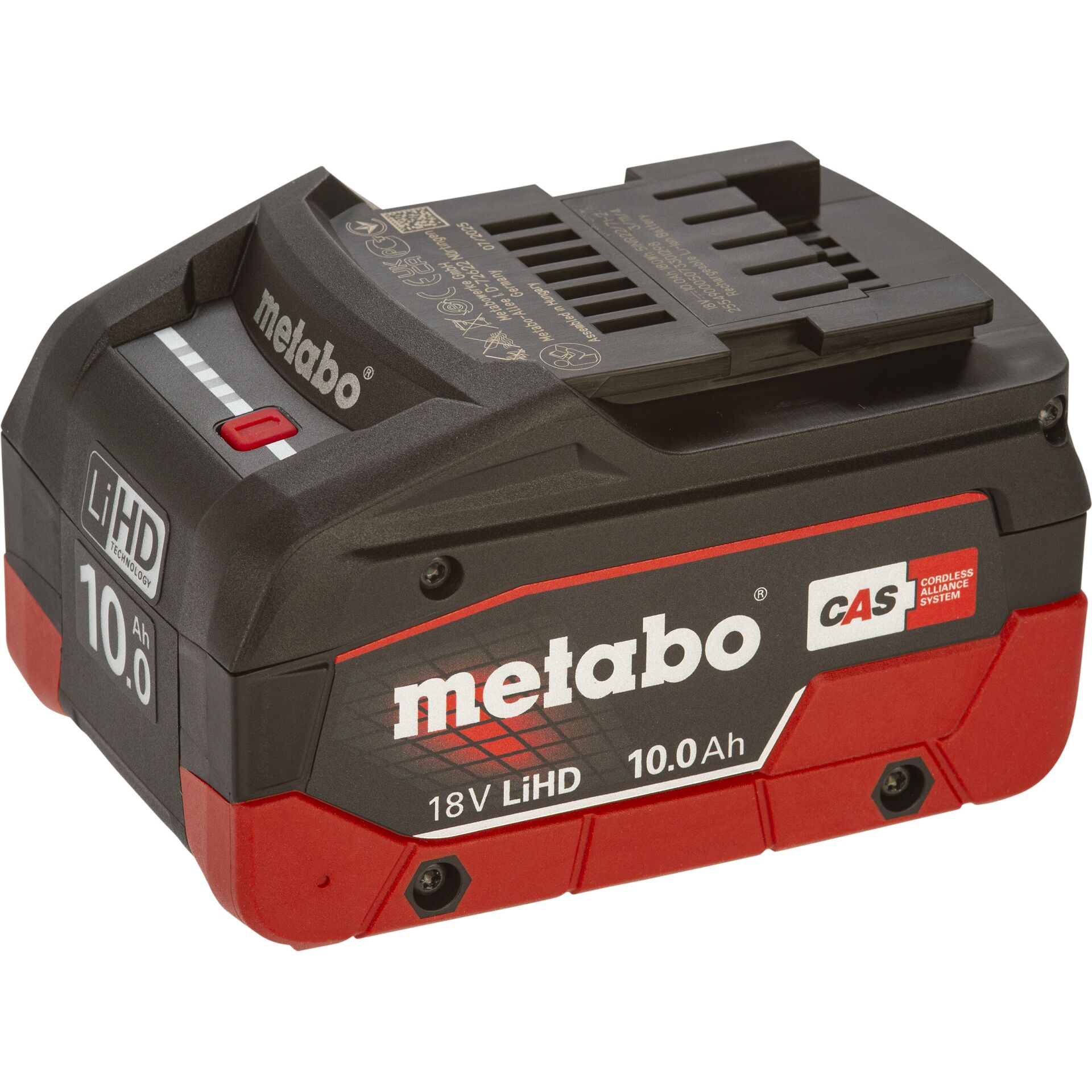 Metabo 18V 10,0Ah LiHD Akku-Pack