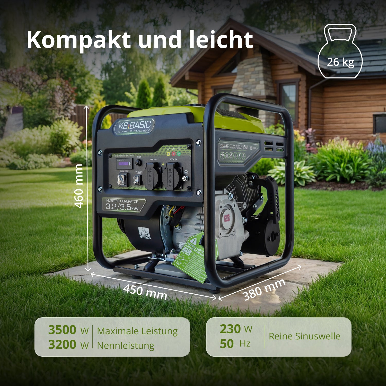 Inverter-Generator KSB 35i