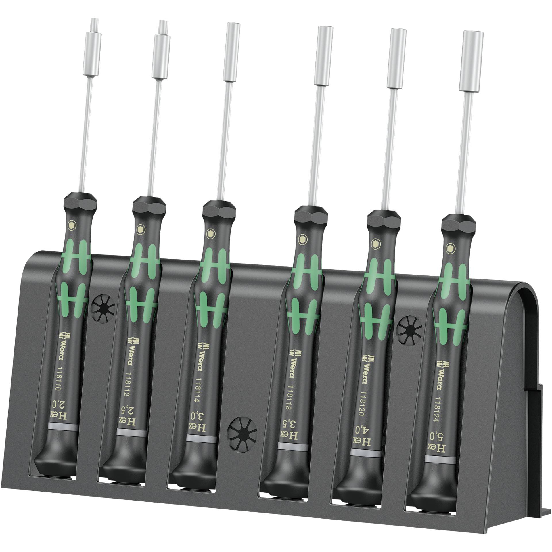 Wera 2069/6 Elektroniker Schraubendrehersatz + Rack Wera 2069/6 Elektroniker Schraubendrehersatz + Rack