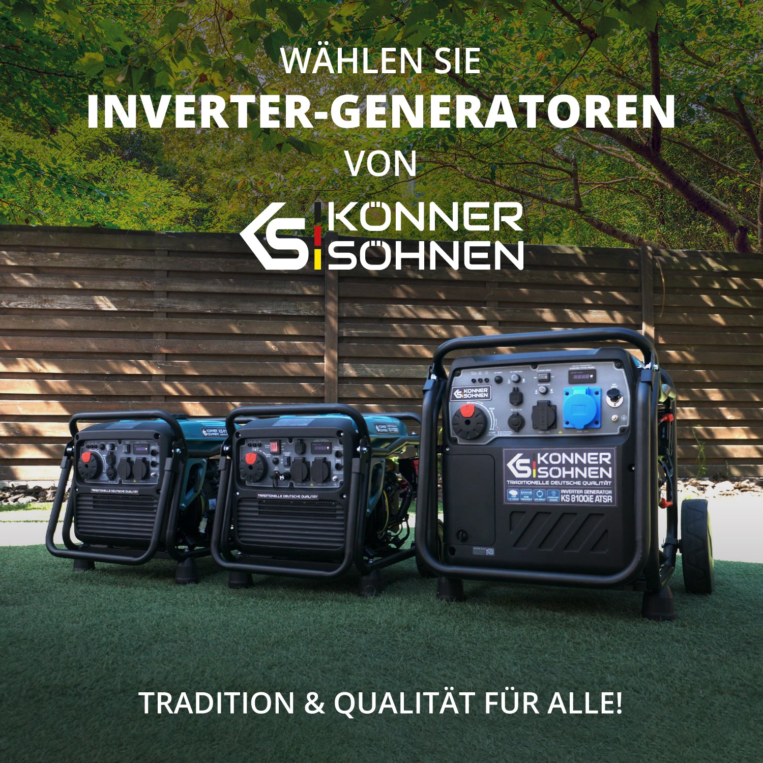 LPG/Benzin-Inverter-Generator KS 8100iEG