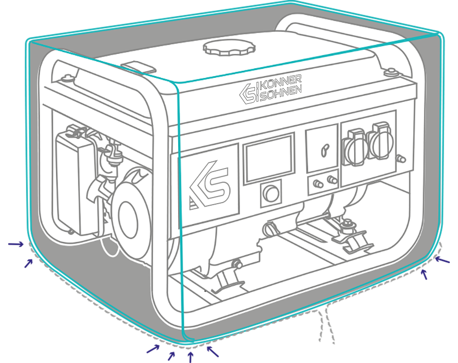 Generator-Abdeckung KS COVER 20