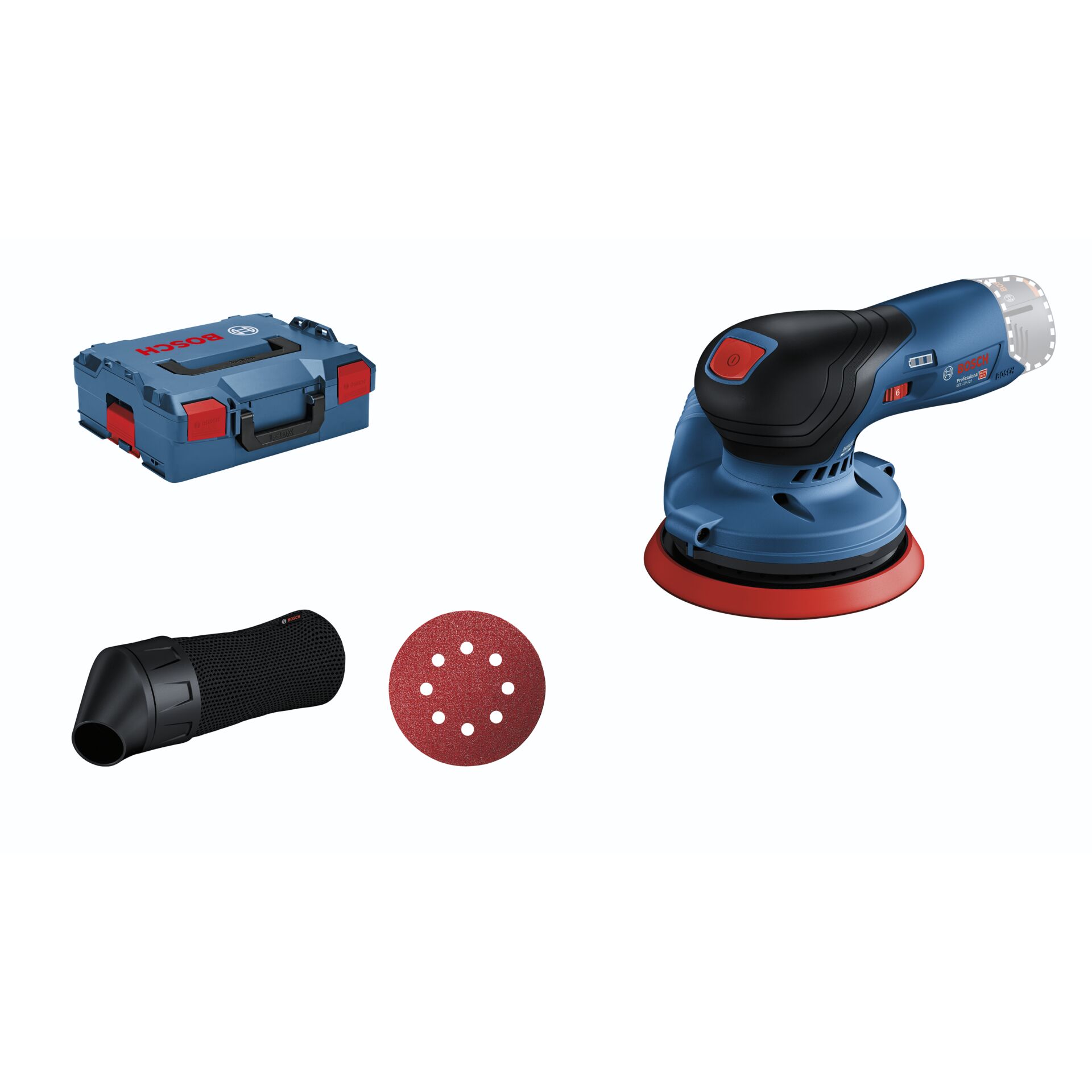 Bosch GEX 12V-125 Professional Akku-Exzenterschleifer Bosch GEX 12V-125 Professional Akku-Exzenterschleifer
